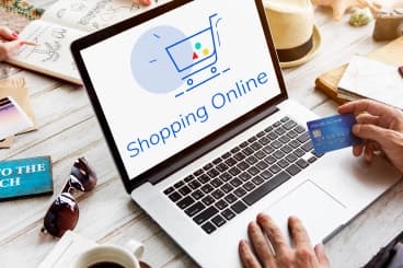 Professional using digital tablet for e-commerce business Professional using digital tablet for e-commerce business