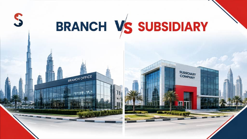 Branch vs Subsidiary in the UAE: Legal and Structural Differences Branch vs Subsidiary in the UAE: Legal and Structural Differences