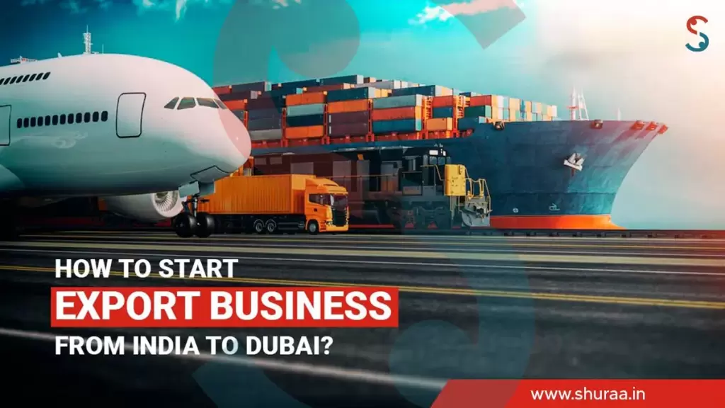 start an export business from India to Dubai