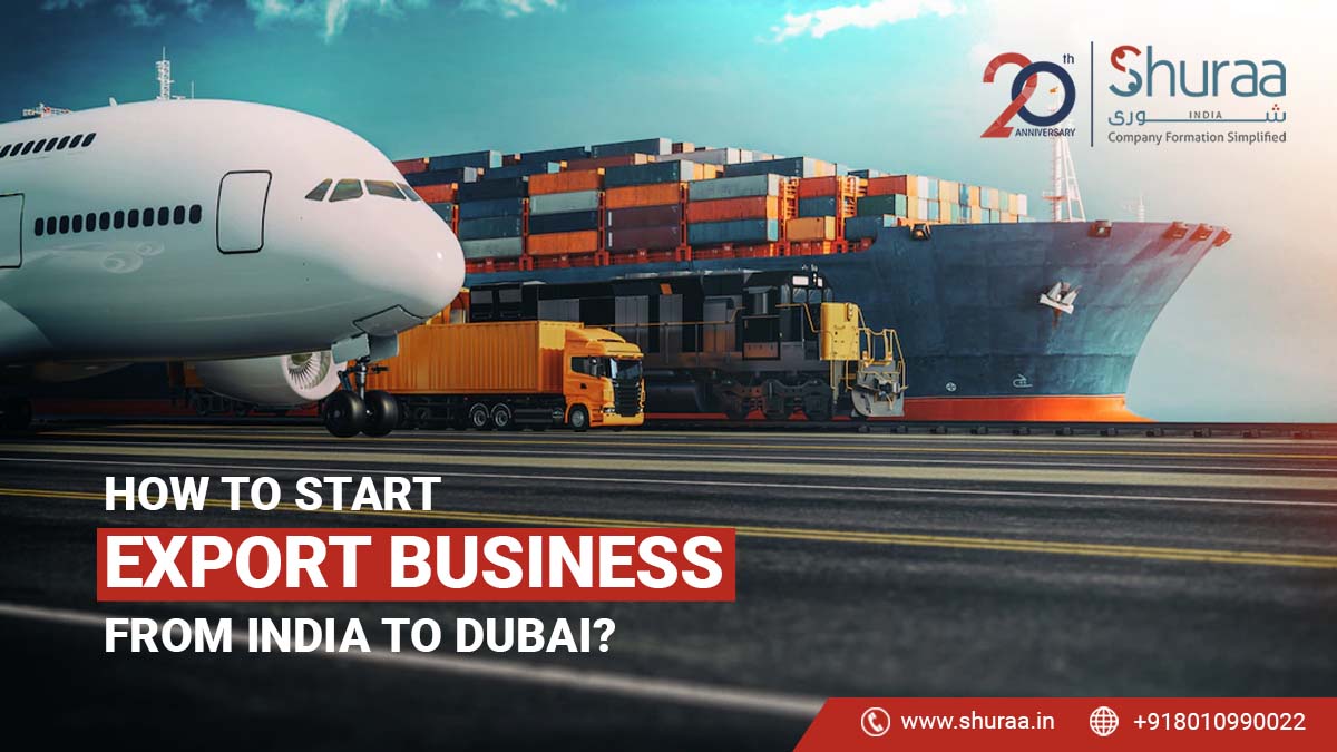 start an export business from India to Dubai