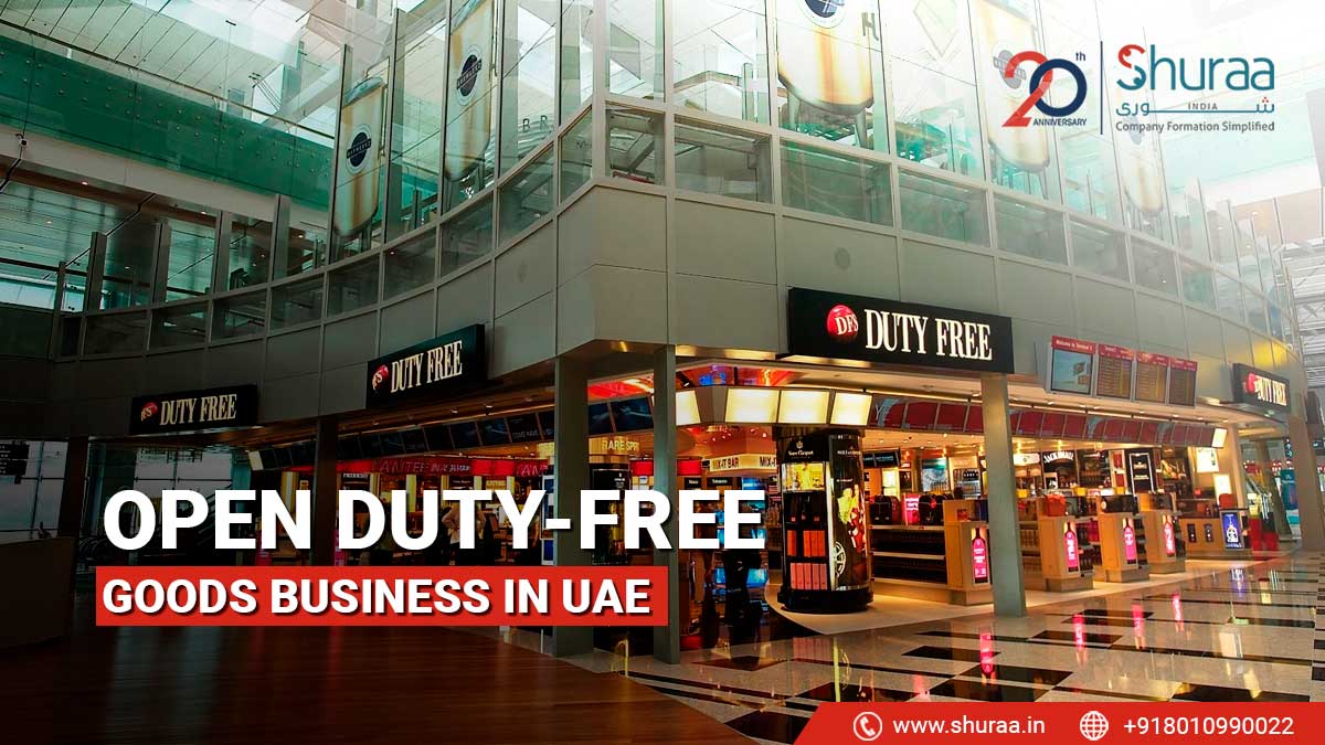 open duty-free goods in UAE